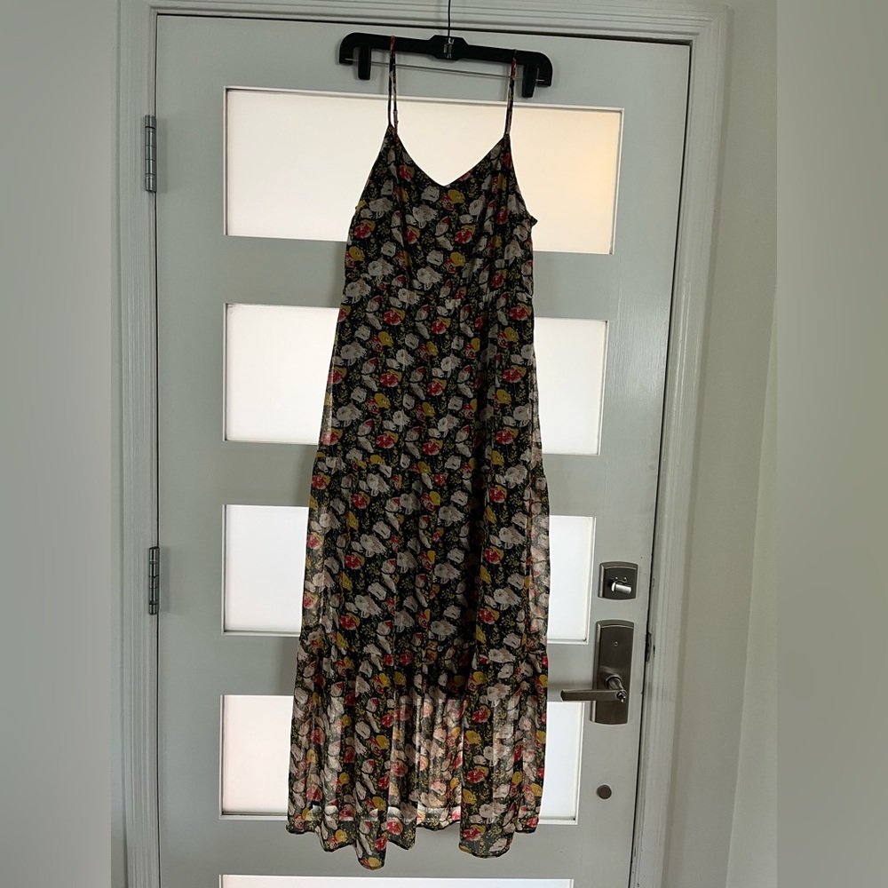 J.CREW | floral maxi dress